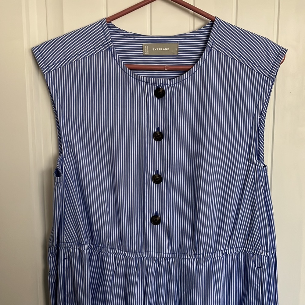 Everlane The Tiered Midi Dress